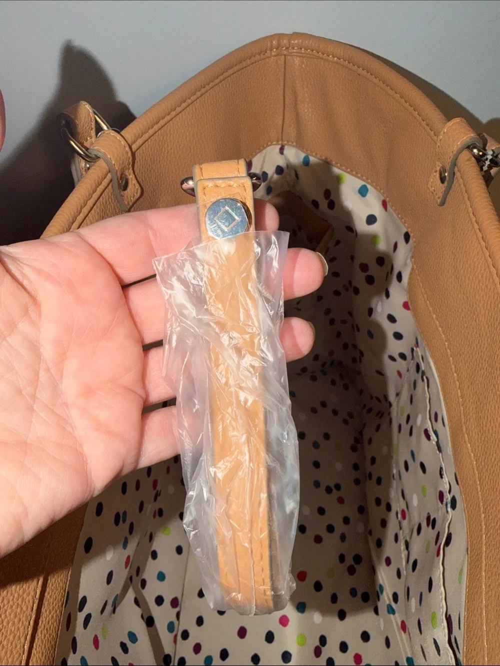 Jewel by Thirty One Large Cork Settar Tote Bag. NWOT.